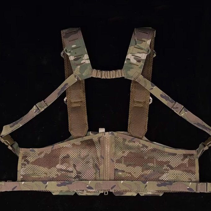 AR 15 chest rig with front zipper "SF" - Image 8