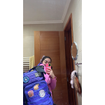 Navy blue molle backpack 45L photo review