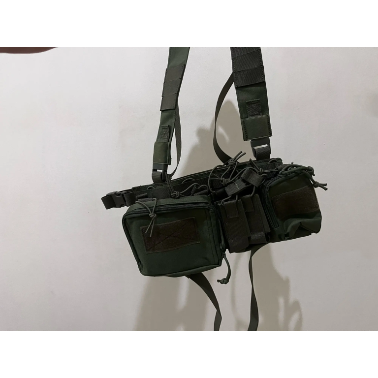 Light chest rig Multicam photo review