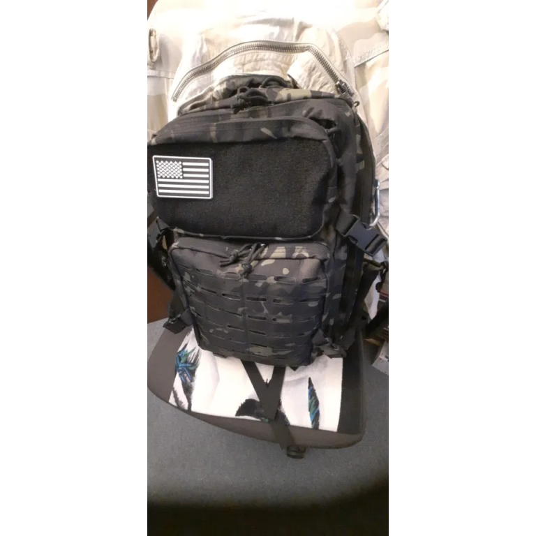 Tactical gym backpack 50L photo review