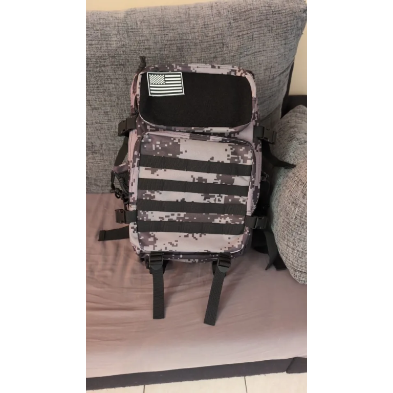 Tactical gym backpack 50L photo review