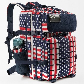 American flag tactical backpack 50L