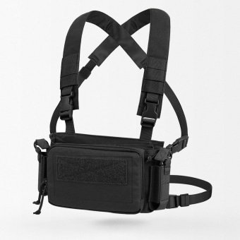 Black micro chest rig "D3CRM"