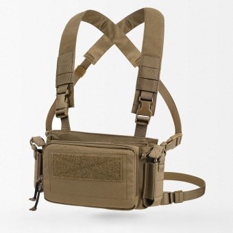 Coyote Brown micro chest rig "D3CRM"