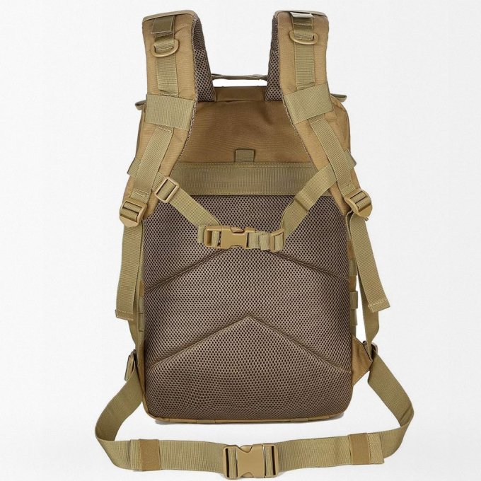 Coyote brown tactical backpack 45L