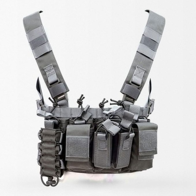 D3CR Wolf Grey chest rig