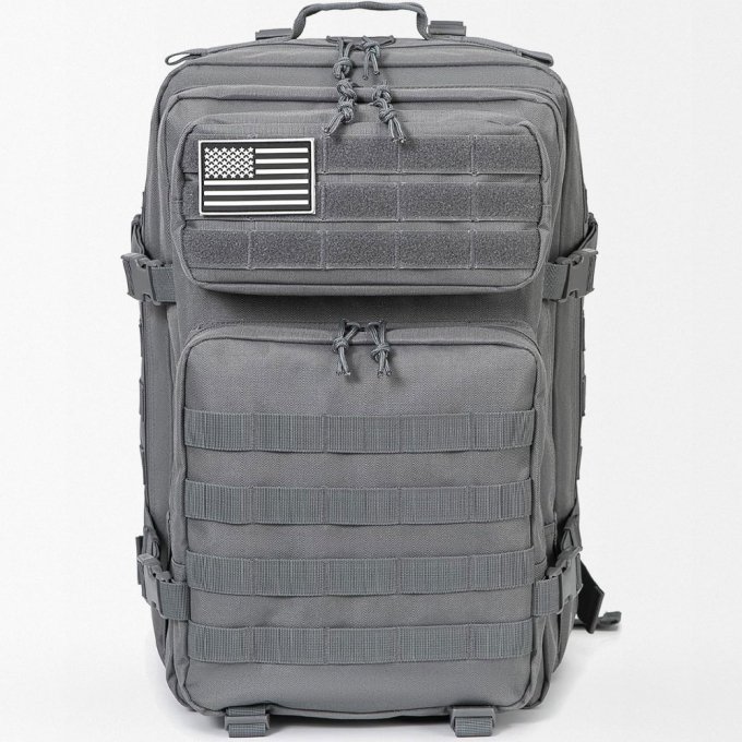 Grey molle backpack 45L