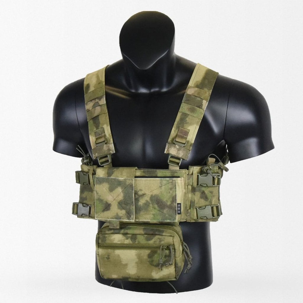 H Harness Chest Rig With Mag Pouches 