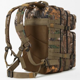 Hunting woods camo backpack 45L