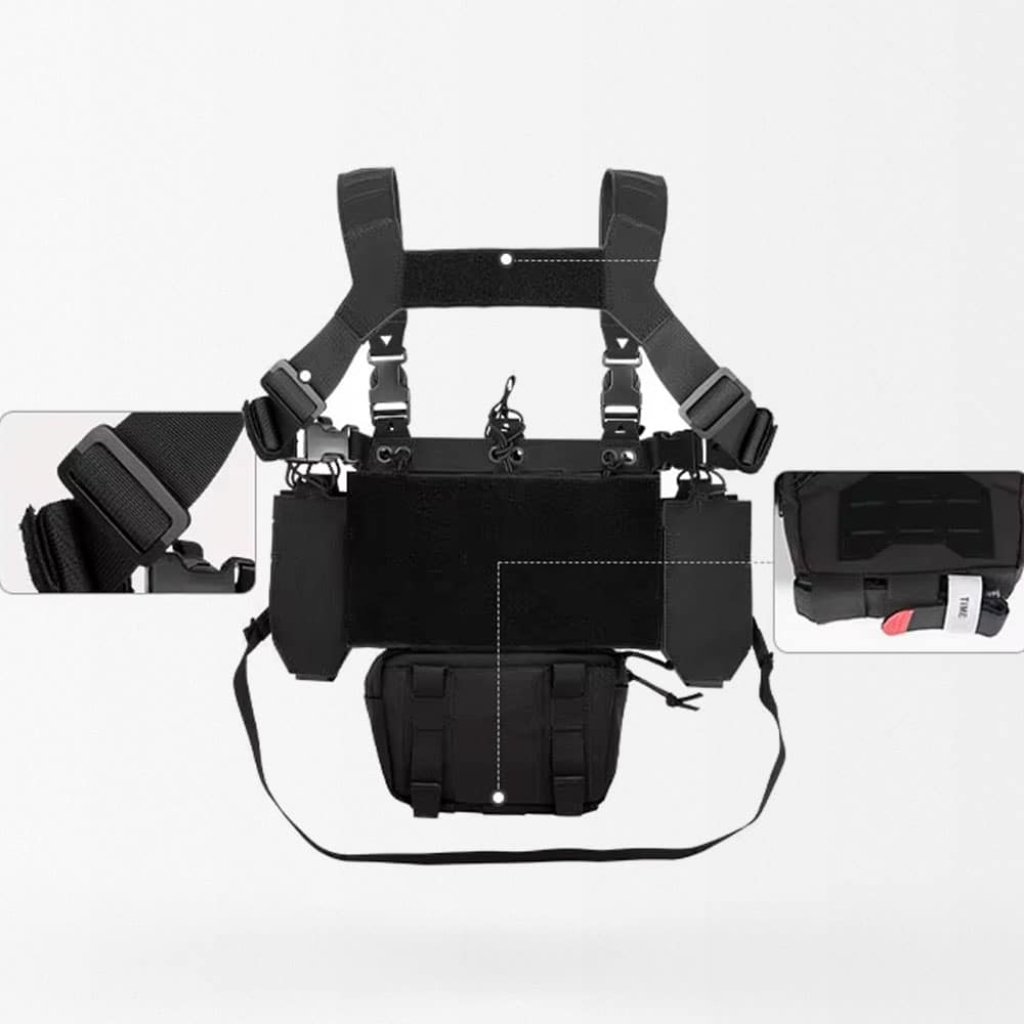 Laser Cut Molle Chest Rig 