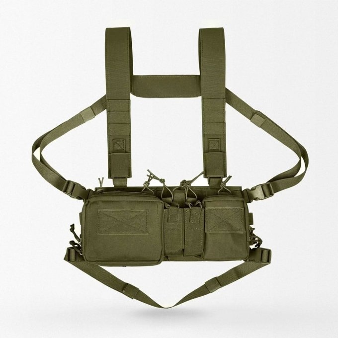 Light chest rig OD green