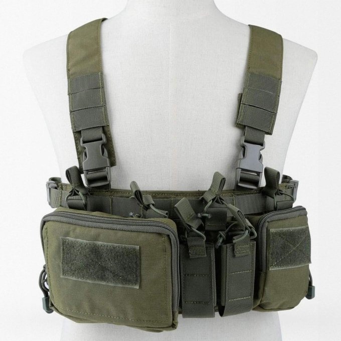 Light chest rig OD green
