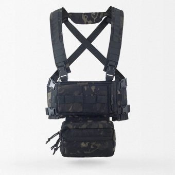 Micro mk3 chest rig Multicam Black