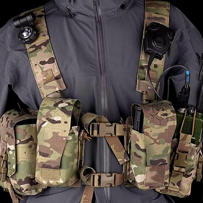Minimalist chest rig for ar15 type mags (5.56)