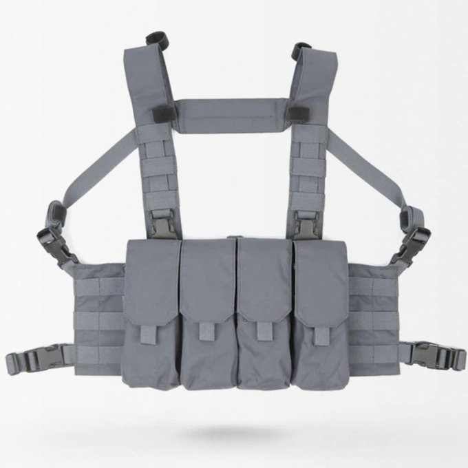 Modern chicom chest rig Grey
