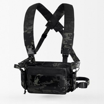 Multicam black micro chest rig "D3CRM"