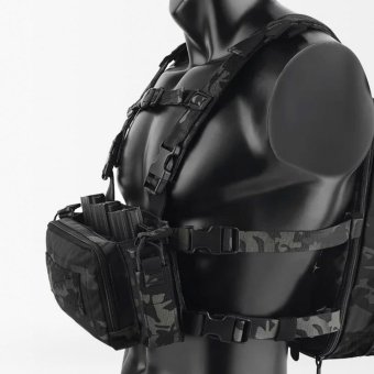 Multicam black micro chest rig "D3CRM"