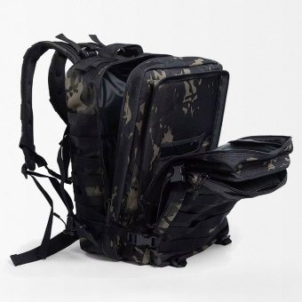 Multicam black tactical backpack 45L
