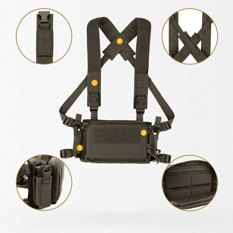 Mini Rig Forest Ranger Box Ranger Green Micro Chest Rig