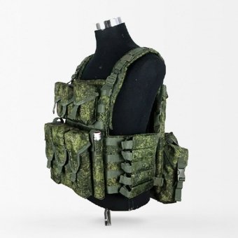 Russian Modular chest rig with front and back plates "6B46"