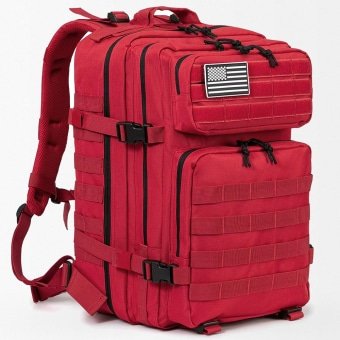 Tactical backpack red 45L