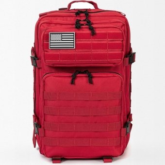 Tactical backpack red 45L