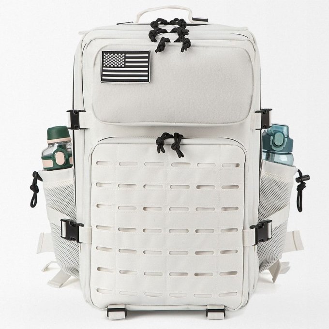 Tactical gym backpack 50L White