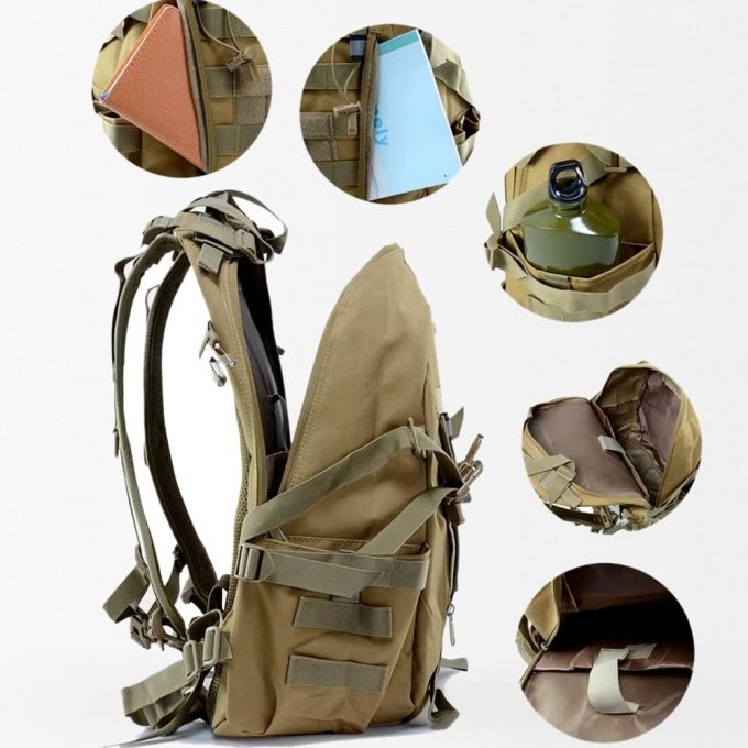 Y strap military backpack 40L