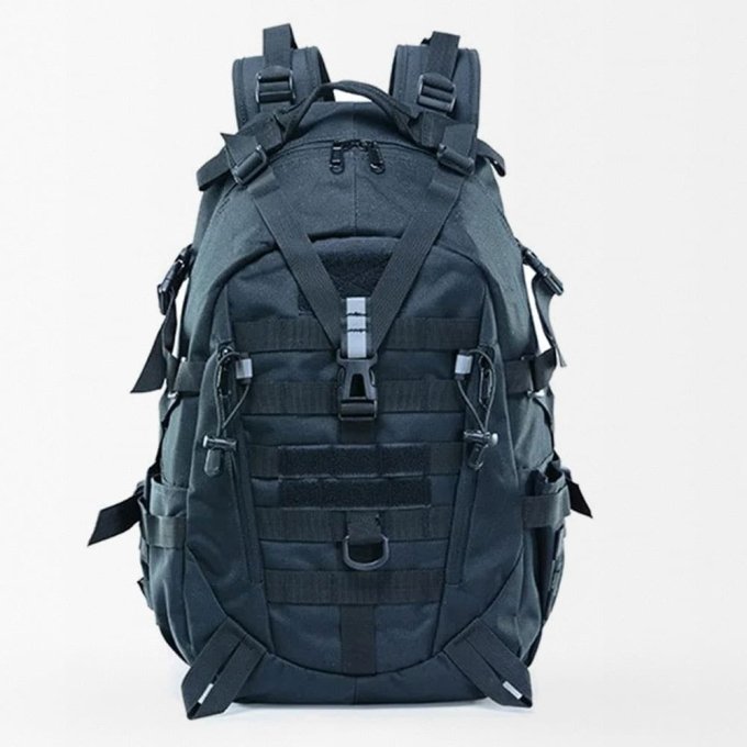 Y strap military backpack 40L Black