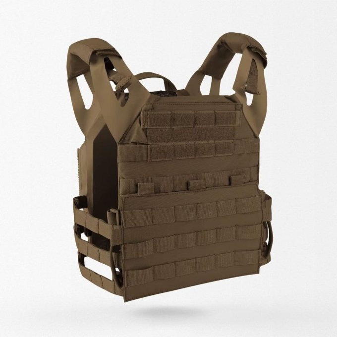 Concealable 10x12 plate carrier Coyote Brown