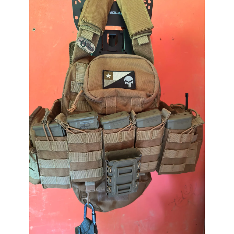 Molle Plate Carrier With Pouches photo review
