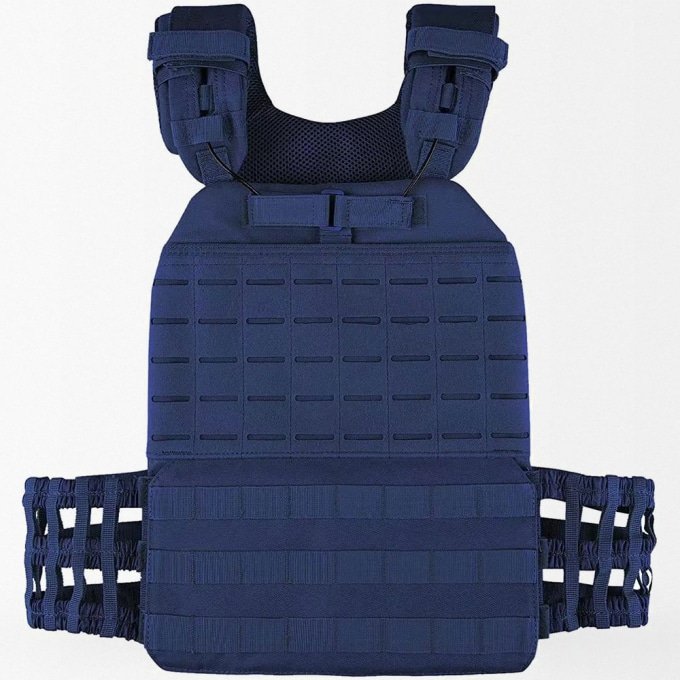 Airsoft Molle Plate Carrier Navy