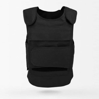 Black Concealable Plate Carrier Vest