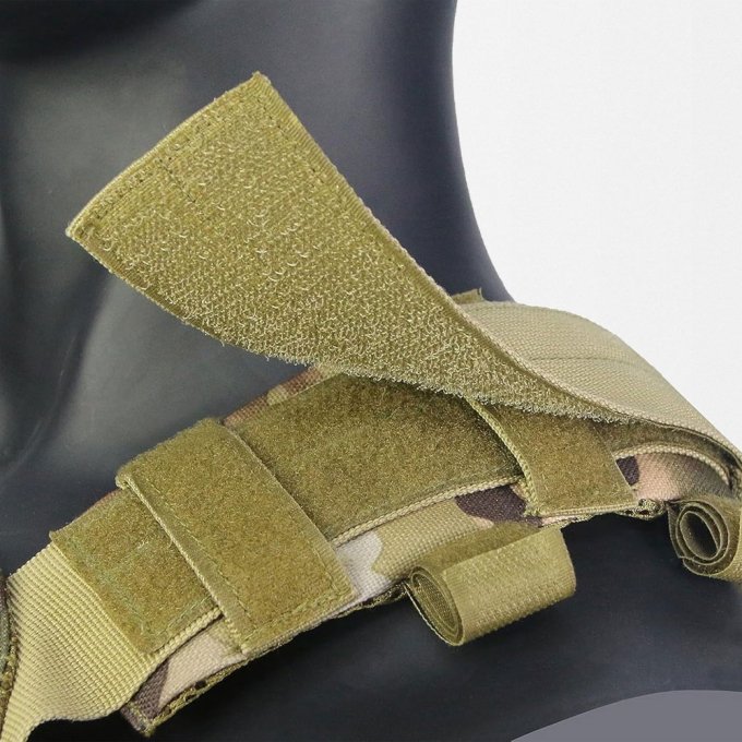 Concealed plate carrier