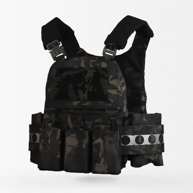 Ferro Concept Plate Carrier Multicam Black