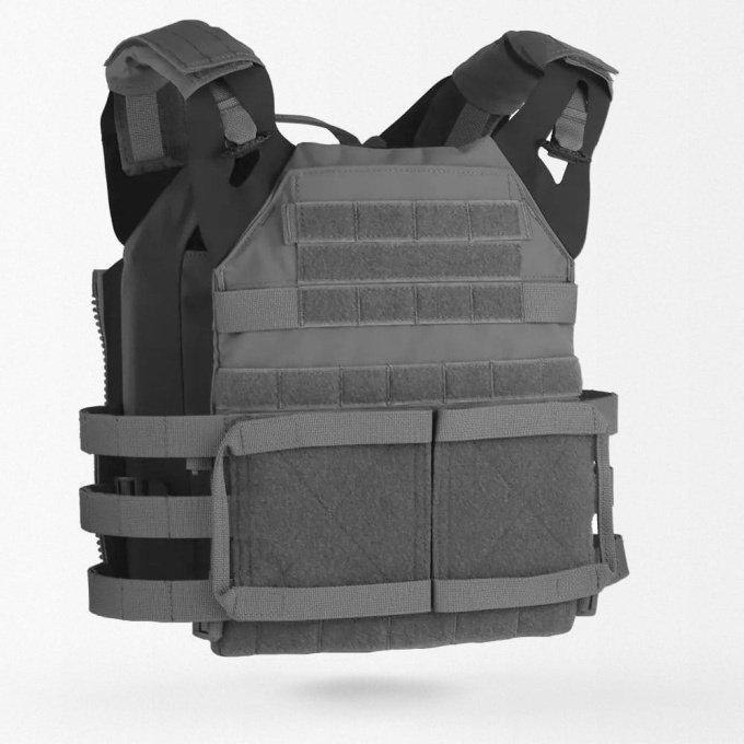 JPC 2.0 plate carrier Grey