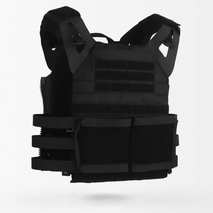 JPC 2.0 plate carrier Black