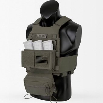Krydex low vis slick plate carrier