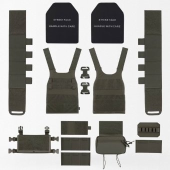 Krydex low vis slick plate carrier