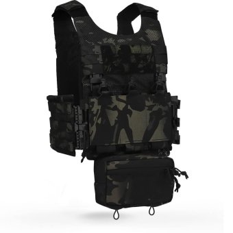 LV119 Plate Carrier Multicam Black