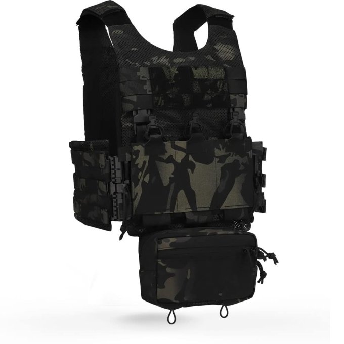 LV119 Plate Carrier Multicam Black
