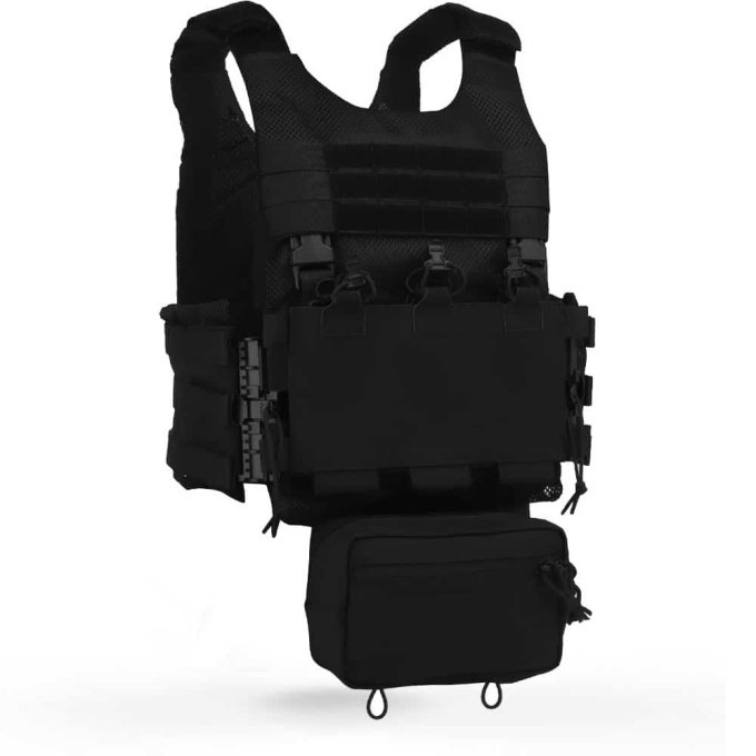 LV119 Plate Carrier Black