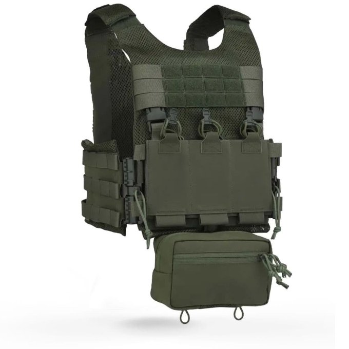 LV119 Plate Carrier Ranger Green