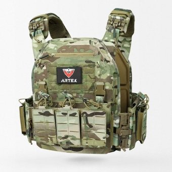 Laser Cut Molle Plate Carrier Multicam