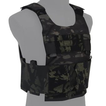 Low Vis Plate Carrier Multicam Black