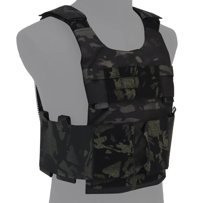 Low Vis Plate Carrier Multicam Black