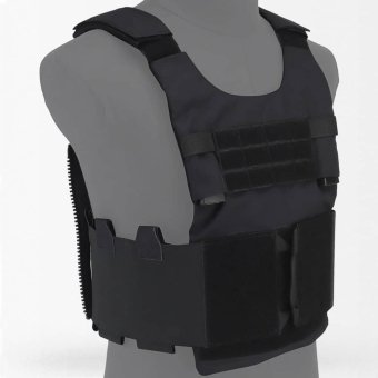 Low Vis Plate Carrier Black