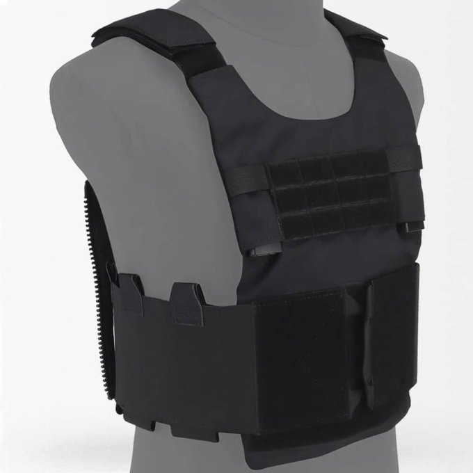 Low Vis Plate Carrier Black