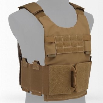 Low Vis Plate Carrier Coyote Brown