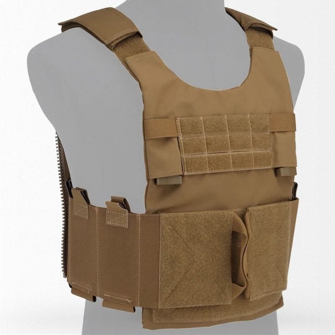 Low Vis Plate Carrier Coyote Brown